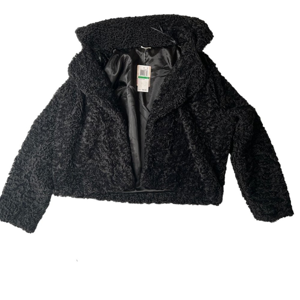 NEW!!! Self Esteem L-S Sherpa Blazer (Black)